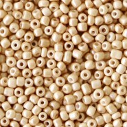 Seed beads 11/0 (2mm) Amber beige